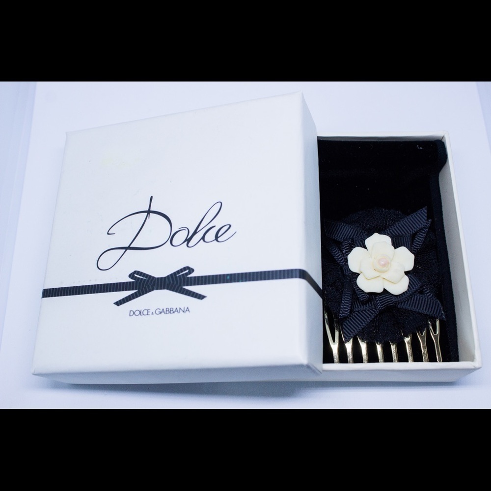 DOLCE AND GABBANA HAIR PIECE - Picture 2 of 6